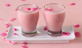 Rose Milk hot